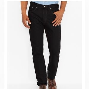 Levi's 505 Regular Fit Men's Black Jeans
